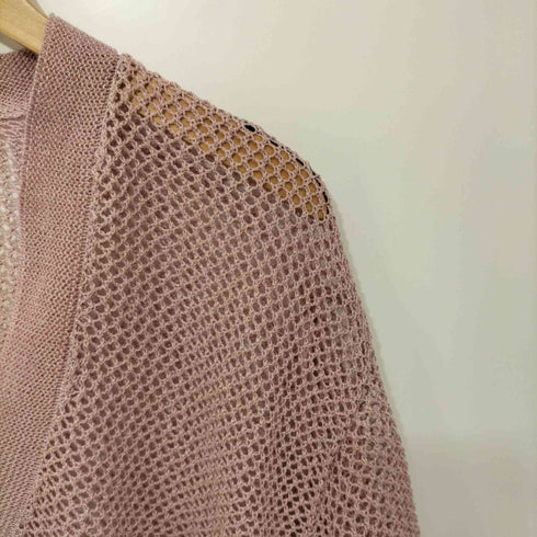 スタイルミキサー STYLEMIXER 23SS リネンメッシュディープVニット レディース FREE