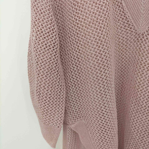スタイルミキサー STYLEMIXER 23SS リネンメッシュディープVニット レディース FREE