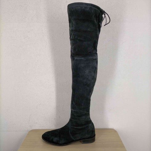 スチュアート ワイツマン STUART WEITZMAN スペイン製 Lowland Bold スエード オーバーニー ブーツ レディース 6 1/2 M