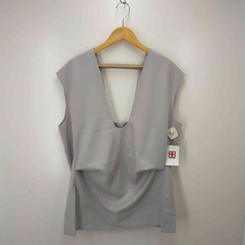 ウィルフリー willfully u neck vest & center slit pt SET UP レディース FREE