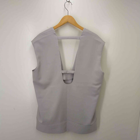 ウィルフリー willfully u neck vest & center slit pt SET UP レディース FREE