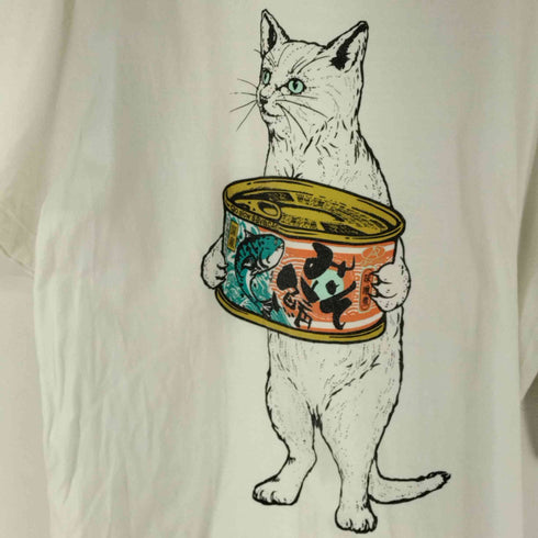 ゴースローキャラバン go slow caravan サバ缶猫 S/S TEE メンズ JPN:4