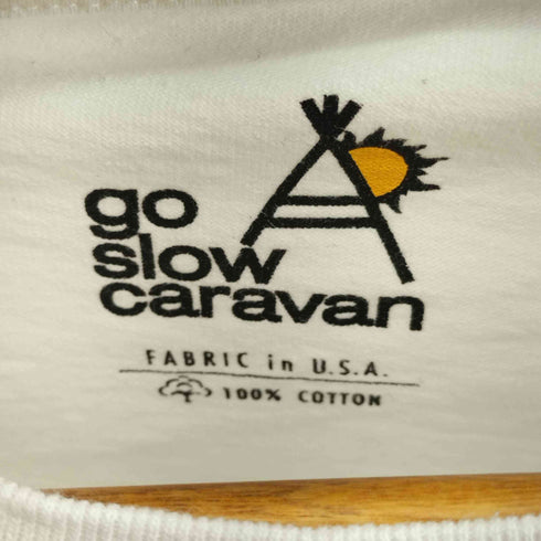 ゴースローキャラバン go slow caravan 探検クマ S/S TEE メンズ JPN:4