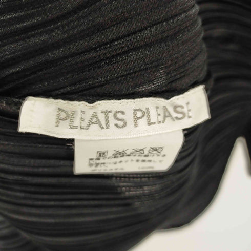 プリーツプリーズイッセイミヤケ PLEATS PLEASE ISSEY MIYAKE 21AW プリーツ オープンカラーシャツ レディース JPN:3