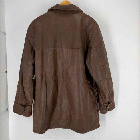 ピエールカルダン pierre cardin レザーカーコート メンズ JPN:50