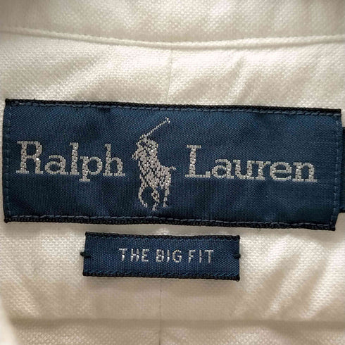 ラルフローレン RALPH LAUREN L/S THE BIG FIT 裾ポニーBDシャツ メンズ JPN:L