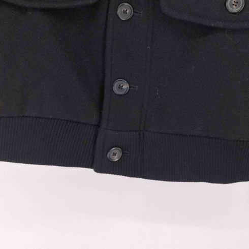 アーペーセー A.P.C. エポレット ウールメルトンリブブルゾン メンズ S