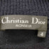 クリスチャンディオール Christian Dior MONSIEUR OLD 袖切替 格子柄 ニット メンズ JPN:4