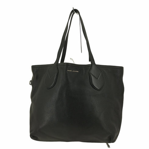 マークジェイコブス MARC JACOBS 裏地総柄 レザートートバッグ レディース