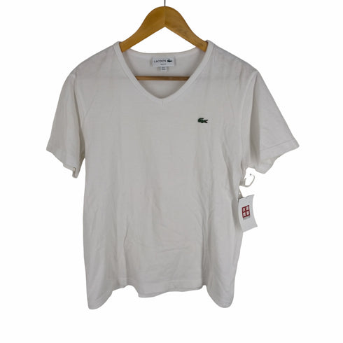 ラコステ LACOSTE ベーシックVネックTシャツ メンズ import:M
