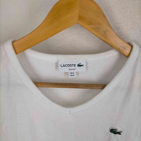 ラコステ LACOSTE ベーシックVネックTシャツ メンズ import:M