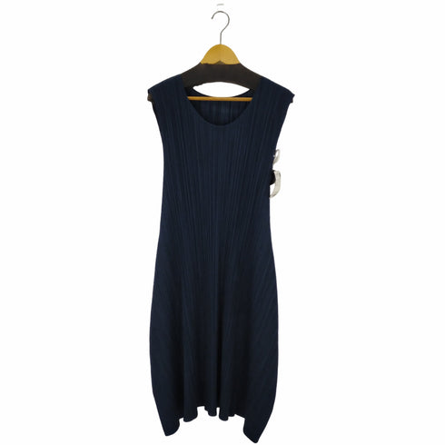 プリーツプリーズイッセイミヤケ PLEATS PLEASE ISSEY MIYAKE 23SS ノースリーブロングワンピース レディース JPN:2