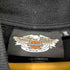 ハーレーダヴィットソン HARLEY DAVIDSON 00S バック刺繍アームライントラックジャケット レディース import:XL