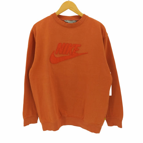 ナイキ NIKE 3Dロゴワッペン 裏起毛 クルーネック スウェット トレーナー メンズ JPN:M