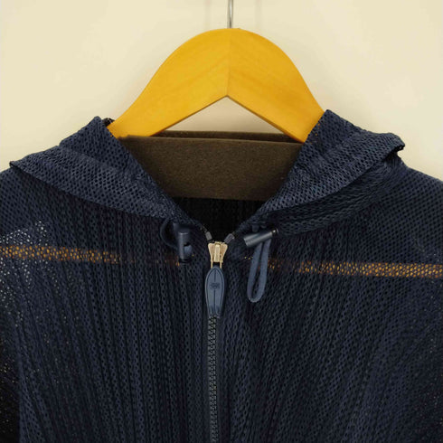 プリーツプリーズイッセイミヤケ PLEATS PLEASE ISSEY MIYAKE 19SS メッシュ ジップアップパーカー レディース JPN:3