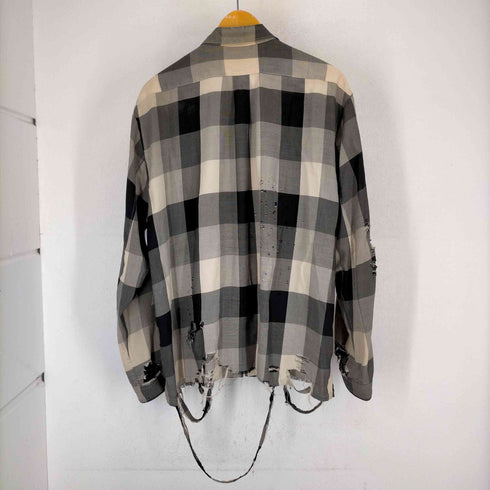 シュガーヒル SUGARHILL 22AW BLOCK CHECK CRASHED SHIRT メンズ JPN:3