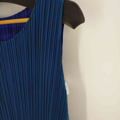 プリーツプリーズイッセイミヤケ PLEATS PLEASE ISSEY MIYAKE 14AW レイヤードオーガンジーワンピース レディース JPN:3