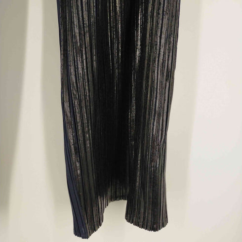 プリーツプリーズイッセイミヤケ PLEATS PLEASE ISSEY MIYAKE 14SS プリント加工 プリーツパンツ レディース JPN:3