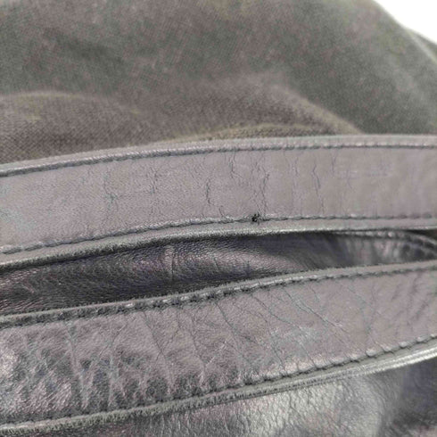 ダイエットブッチャースリムスキン DIET BUTCHER SLIM SKIN ダブル ショルダーストラップ レザー切替 ショルダーバッグ メンズ