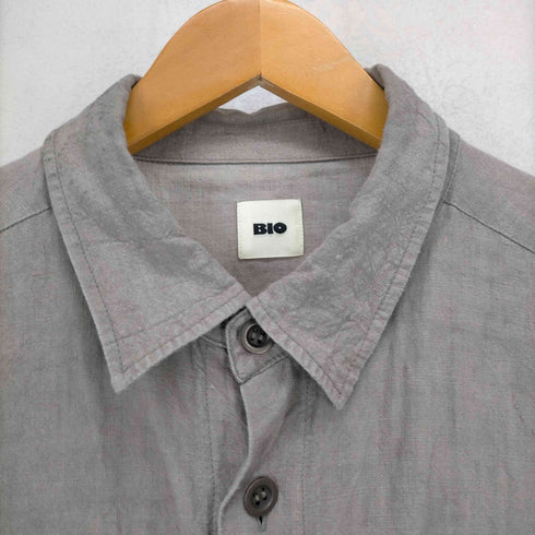 BIO リネン100 L/Sシャツ メンズ JPN:XL