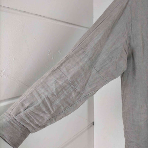 BIO リネン100 L/Sシャツ メンズ JPN:XL