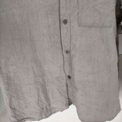 BIO リネン100 L/Sシャツ メンズ JPN:XL