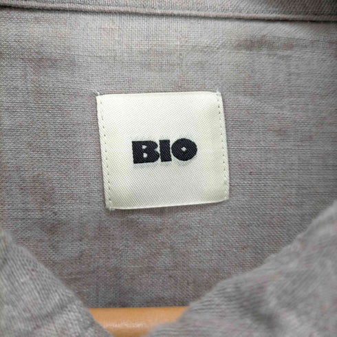 BIO リネン100 L/Sシャツ メンズ JPN:XL