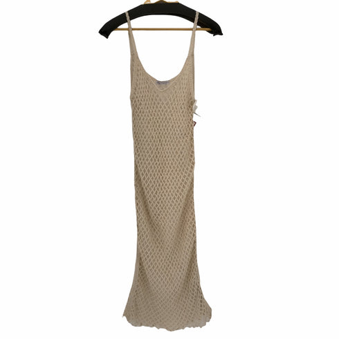 ザラ ZARA メッシュニットキャミワンピース レディース import:M