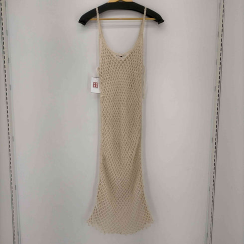 ザラ ZARA メッシュニットキャミワンピース レディース import:M