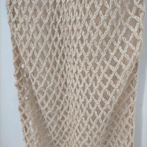 ザラ ZARA メッシュニットキャミワンピース レディース import:M