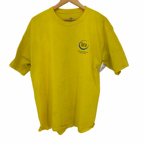 フルーツオブザルーム FRUIT OF THE LOOM SERTA 企業ロゴ クルーネックTシャツ メンズ import:XL