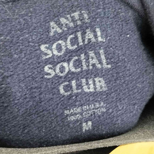 アンチソーシャルソーシャルクラブ ANTI SOCIAL SOCIAL CLUB 両面ラバープリントフーディー メンズ JPN:M