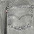 リーバイス Levis 90S 95年製 MADE IN USA 後染め ボタンフライ ブラックデニムパンツ メンズ 40/34