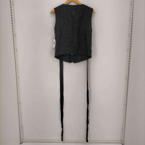 80S~90S MADE IN ENGLAND WORKERS FOR FREEDOM LONDON リネンベスト メンズ 2