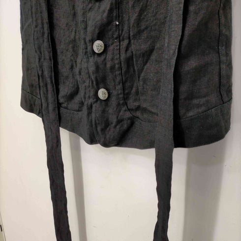 80S~90S MADE IN ENGLAND WORKERS FOR FREEDOM LONDON リネンベスト メンズ 2