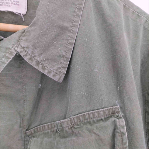 ユーエスアーミー US ARMY 70S JUNGLE FATIGUE JACKET ジャングル ファティーグ ミリタリー ジャケット メンズ MEDIUM-SHORT