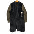 ピンコ PINKO Fabia coat ファーアーム切替コート レディース DE:34