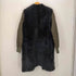 ピンコ PINKO Fabia coat ファーアーム切替コート レディース DE:34