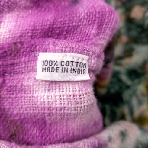 MADE IN INDIA タイダイショルダーバッグ レディース
