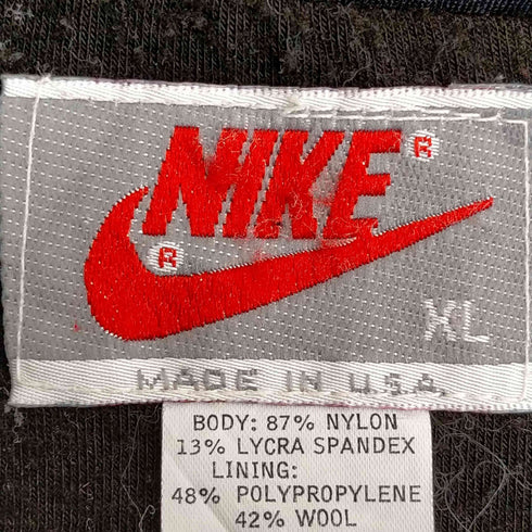 ナイキ NIKE USA製 アシンメトリージップ レイヤードデザイン ジャケット メンズ import:XL