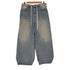 wave denim ガーメントダイ ワイドデニムパンツ メンズ FREE