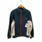 ステューシー Stussy 90S~00S 紺タグ MADE IN CHINA SSリンクロゴスウェットトラックジャケット メンズ import:L