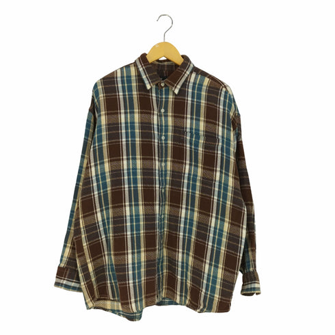 エフエーティー FAT GIGANNELL フランネルチェックシャツ メンズ SKINNY
