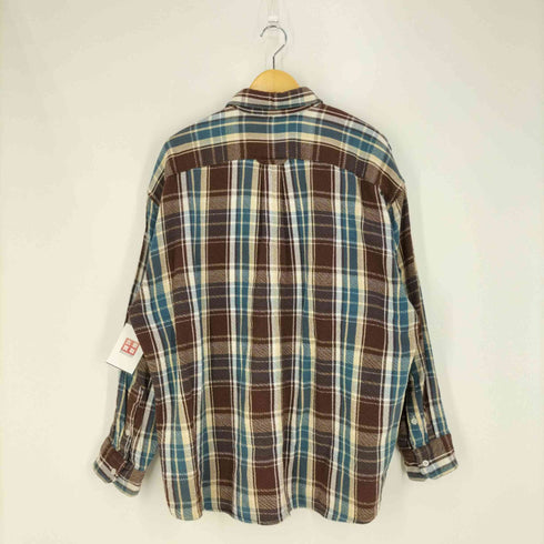 エフエーティー FAT GIGANNELL フランネルチェックシャツ メンズ SKINNY