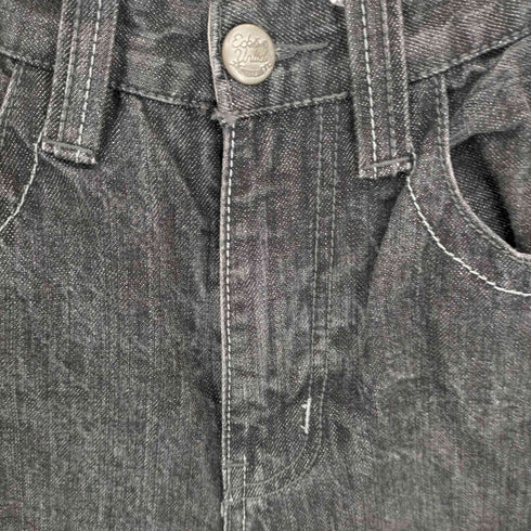 エコーアンリミテッド ECKO UNLTD ストレートブラックデニムパンツ メンズ 30