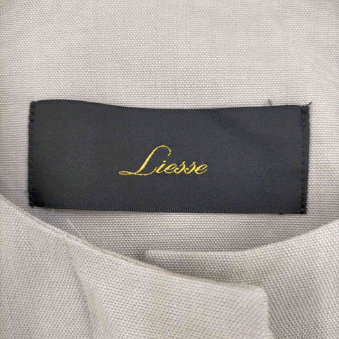リエス Liesse ウエストギャザーワンピースコート レディース