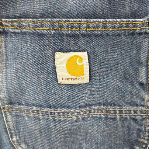 カーハート Carhartt RELAXED FIT UTILITY LOGGER ダブルニー デニム ペインターパンツ メンズ 32/32