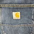 カーハート Carhartt RELAXED FIT UTILITY LOGGER ダブルニー デニム ペインターパンツ メンズ 32/32