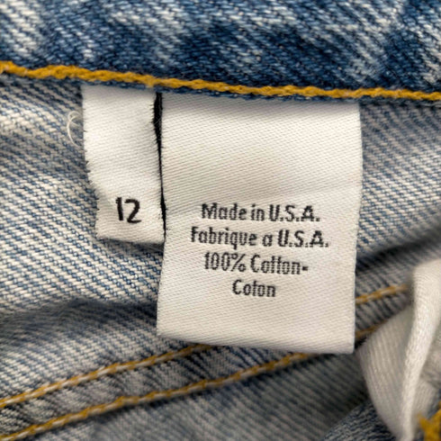 カルバンクライン CALVIN KLEIN 90S~00S MADE IN USA テーパードデニム メンズ 12