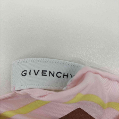 ジバンシィ GIVENCHY 総柄 シルク 大判スカーフ レディース